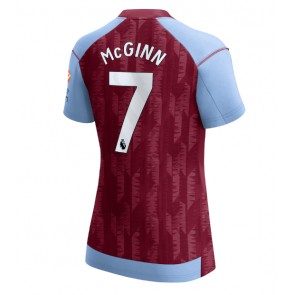 Aston Villa John McGinn #7 Hemmatröja Kvinnor 2023-24 Kortärmad